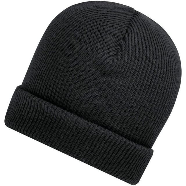 Myrtle Beach Myrtle Beach Men's Knitted Soft Winter Beanie in Dark Grey - 3
