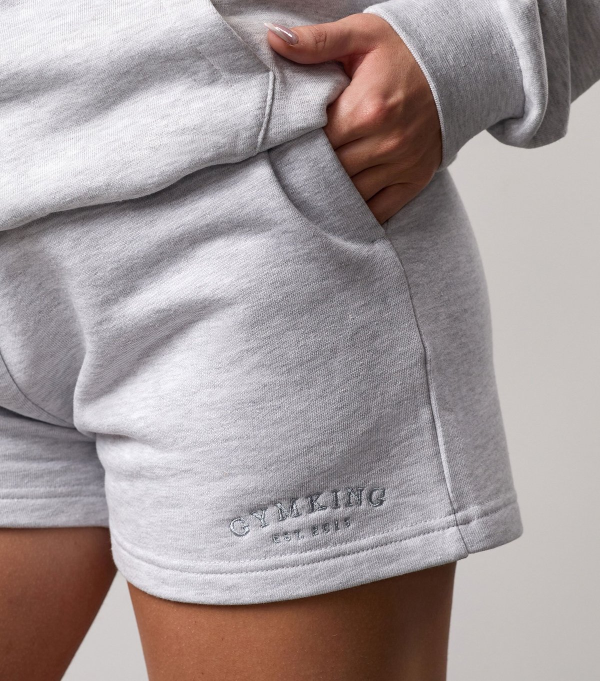 Gym King Women's Grey Compose Shorts Gym King New Look - 4