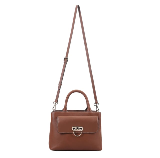 Paul Costelloe Paul Costelloe Women's Navarre Leather Multi Way Bag in Tan - 2