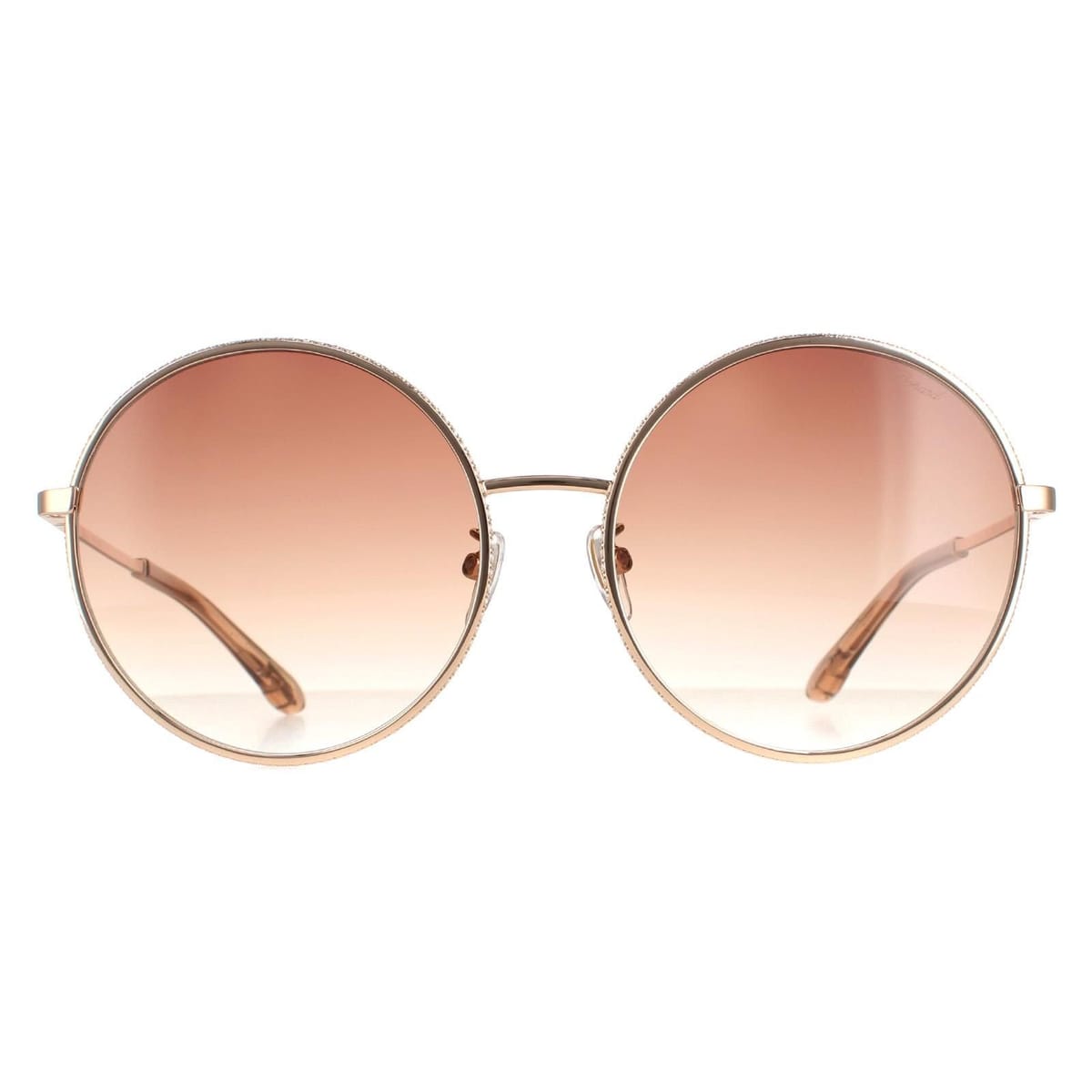 Chopard Chopard Women's Round Shiny Copper Gold Brown Gradient SCHF11V - 1