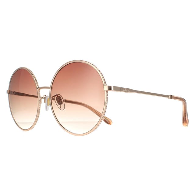 Chopard Chopard Women's Round Shiny Copper Gold Brown Gradient SCHF11V - 2