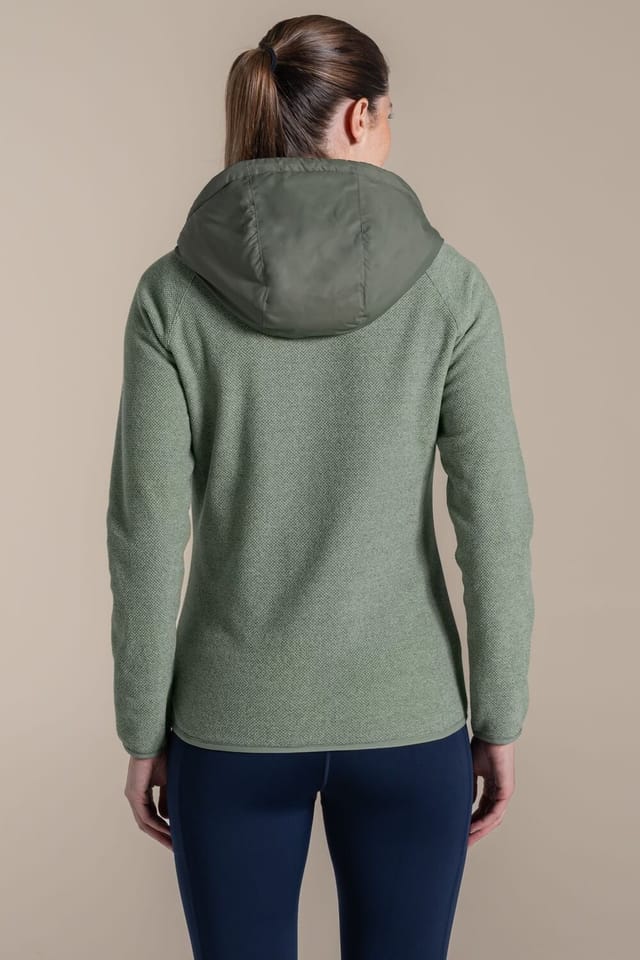 Craghoppers Craghoppers Women's Zayas Hooded Water-Repellent Jacket in Green - 2