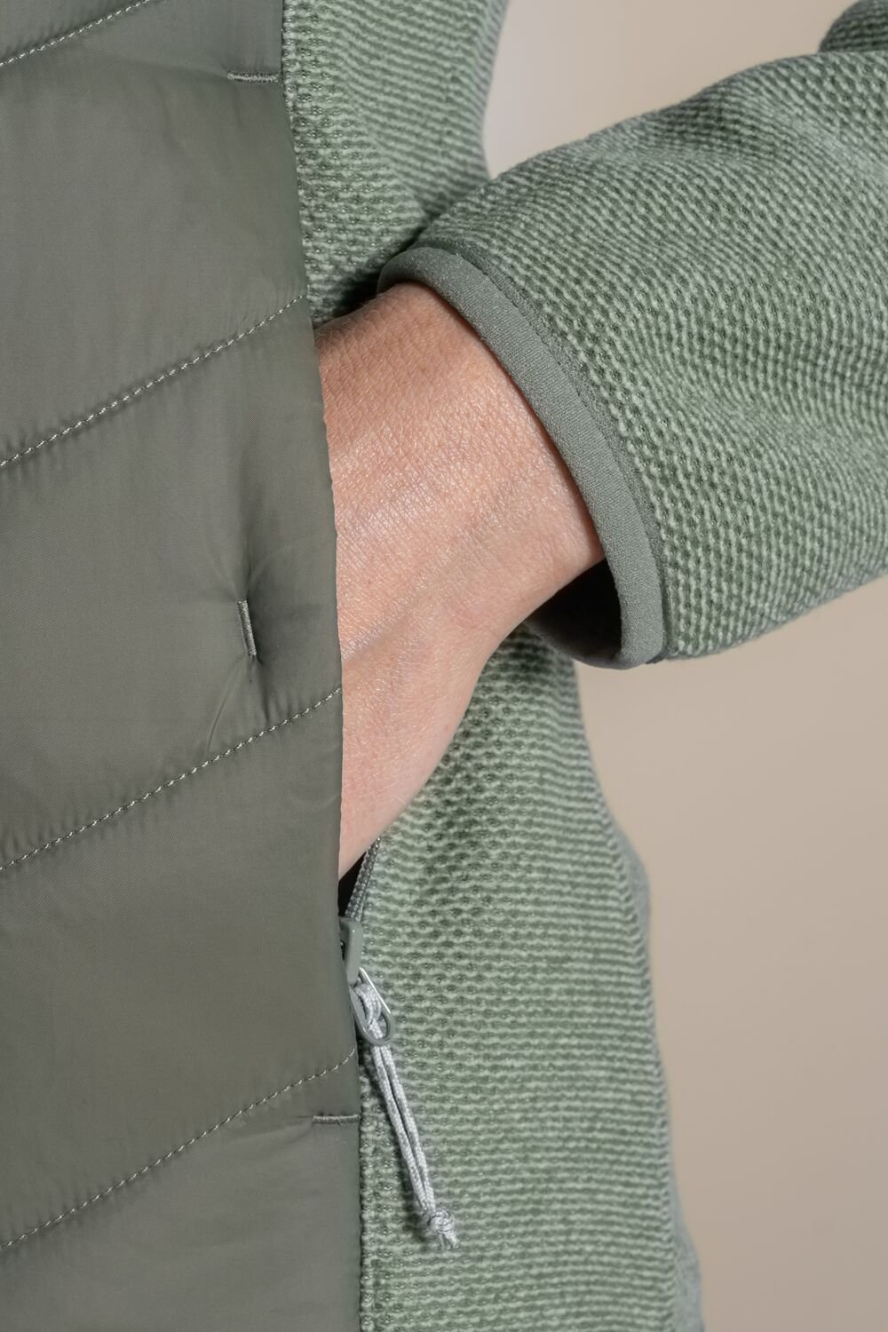 Craghoppers Craghoppers Women's Zayas Hooded Water-Repellent Jacket in Green - 3