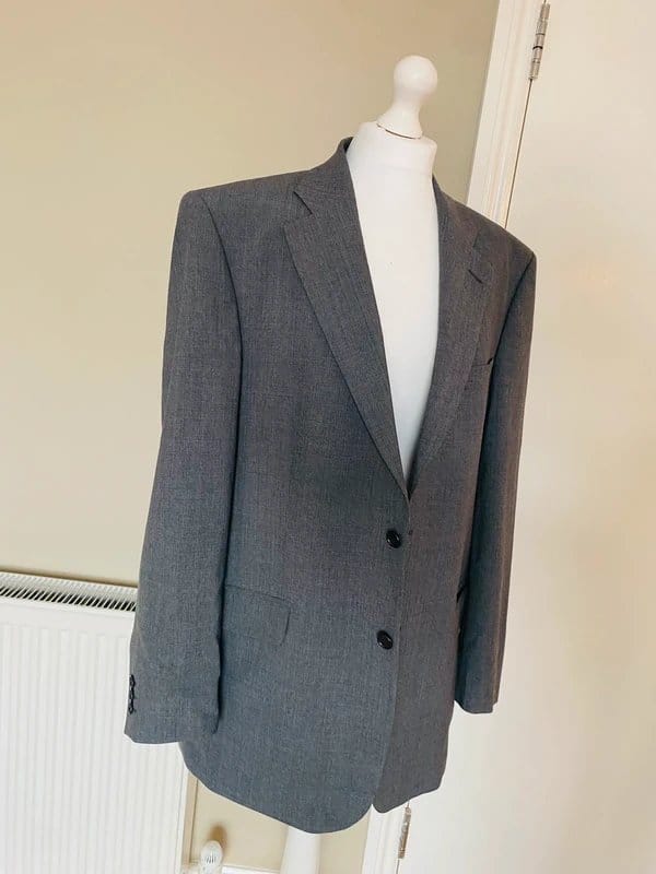 Marks & Spencer Men's Grey Wool Blazer