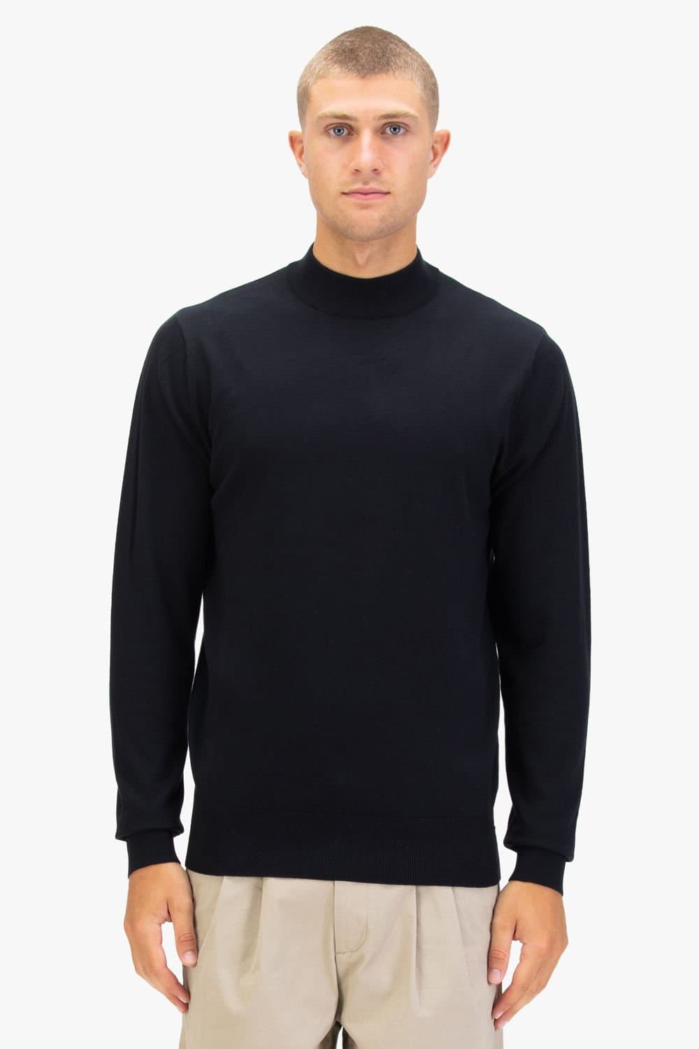 Luke 1977 Luke 1977 Men's Jenson 1000 Knitted Jumper in Black