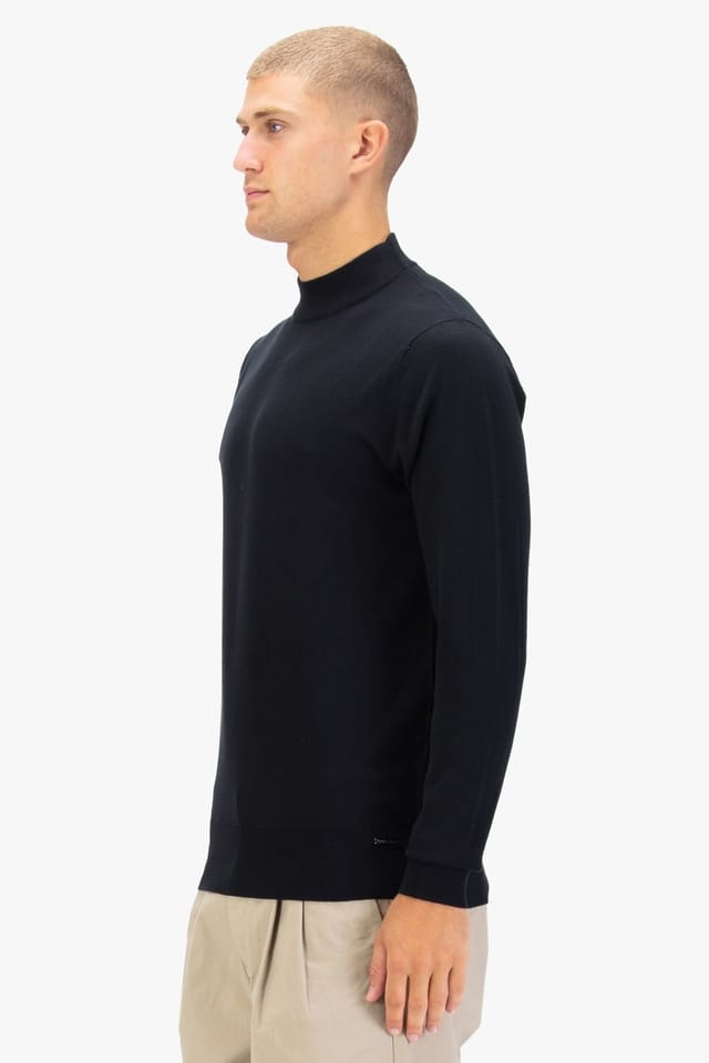Luke 1977 Luke 1977 Men's Jenson 1000 Knitted Jumper in Black - 3