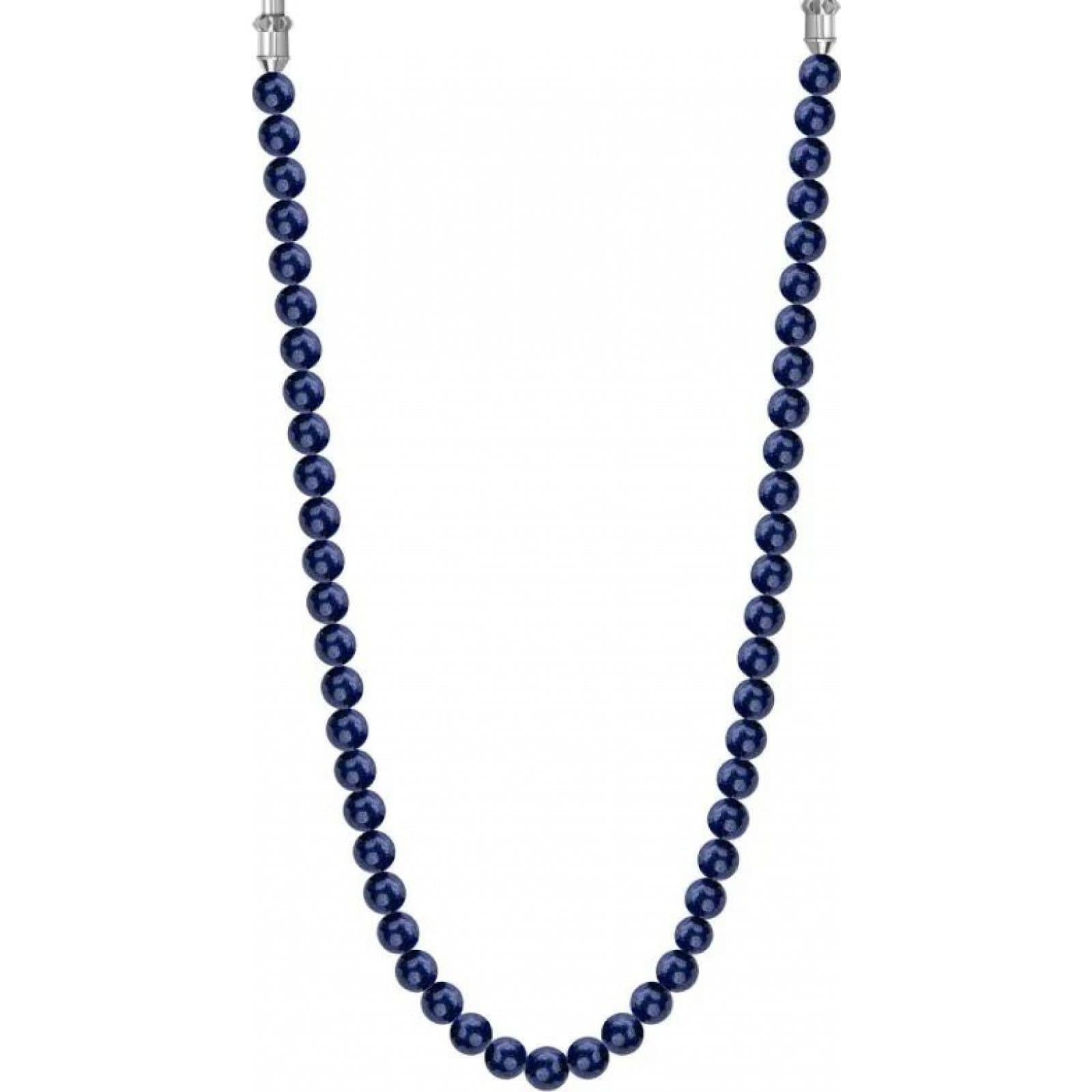 Police Police Navy Blue Pearl Necklace for Women