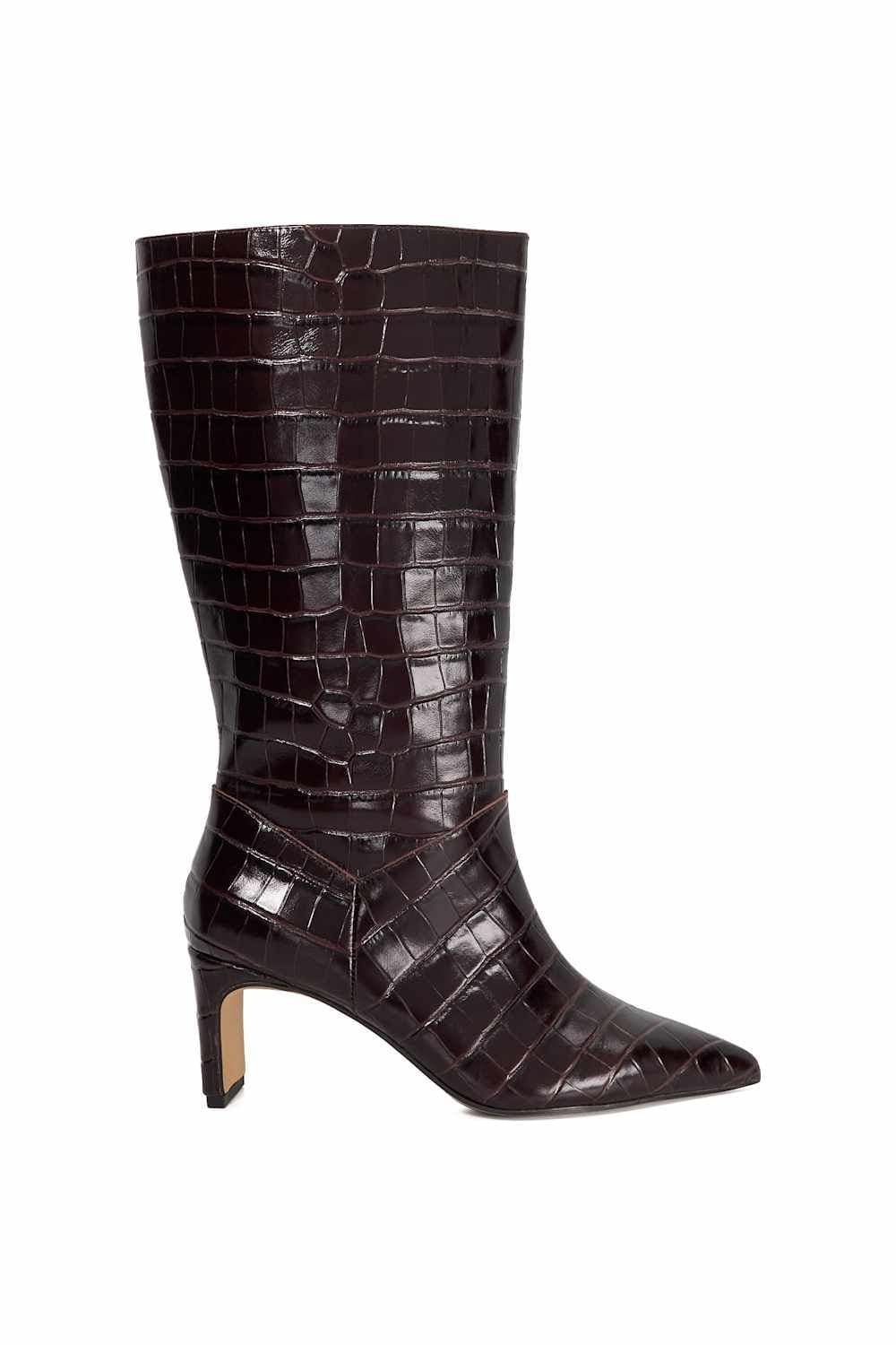 Dune London Dune London Red Leather Ankle Boots