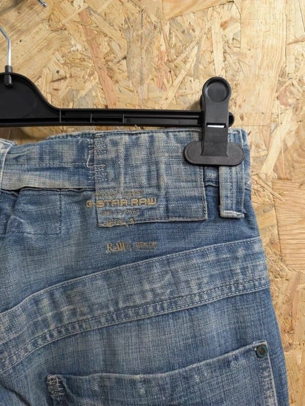 G-Star G-Star Jeans W30 L32 3301 Classic Y2K Vintage Blue Denim Straight Leg Button Fly