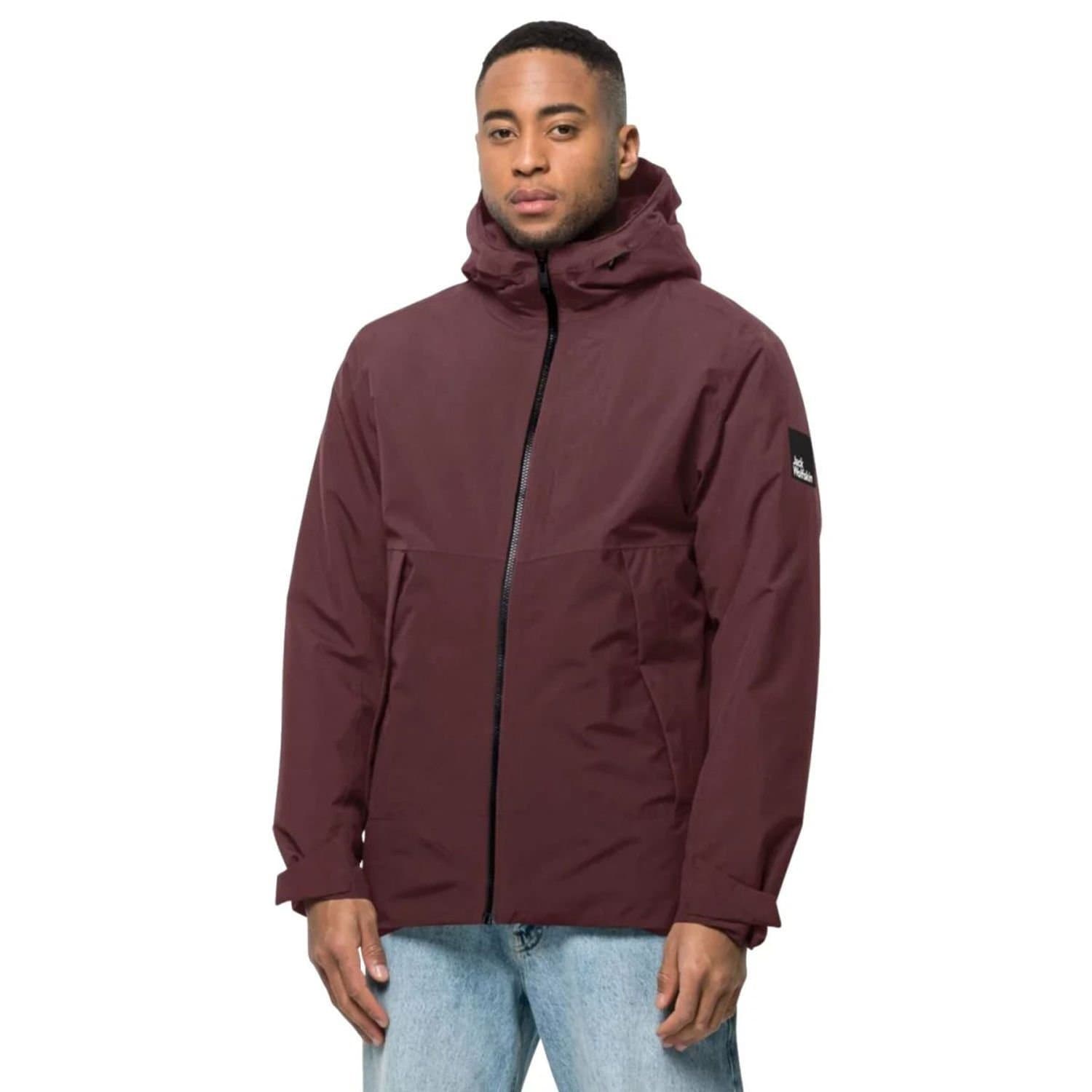 Jack Wolfskin Jack Wolfskin Men's Tempelhof Jacket in Red