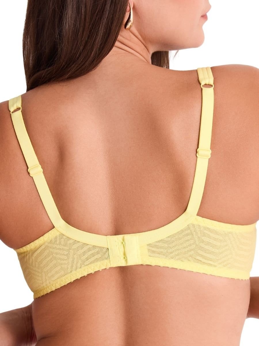Aubade Aubade Women's Vibes Half Cup Bra in Yellow - 4