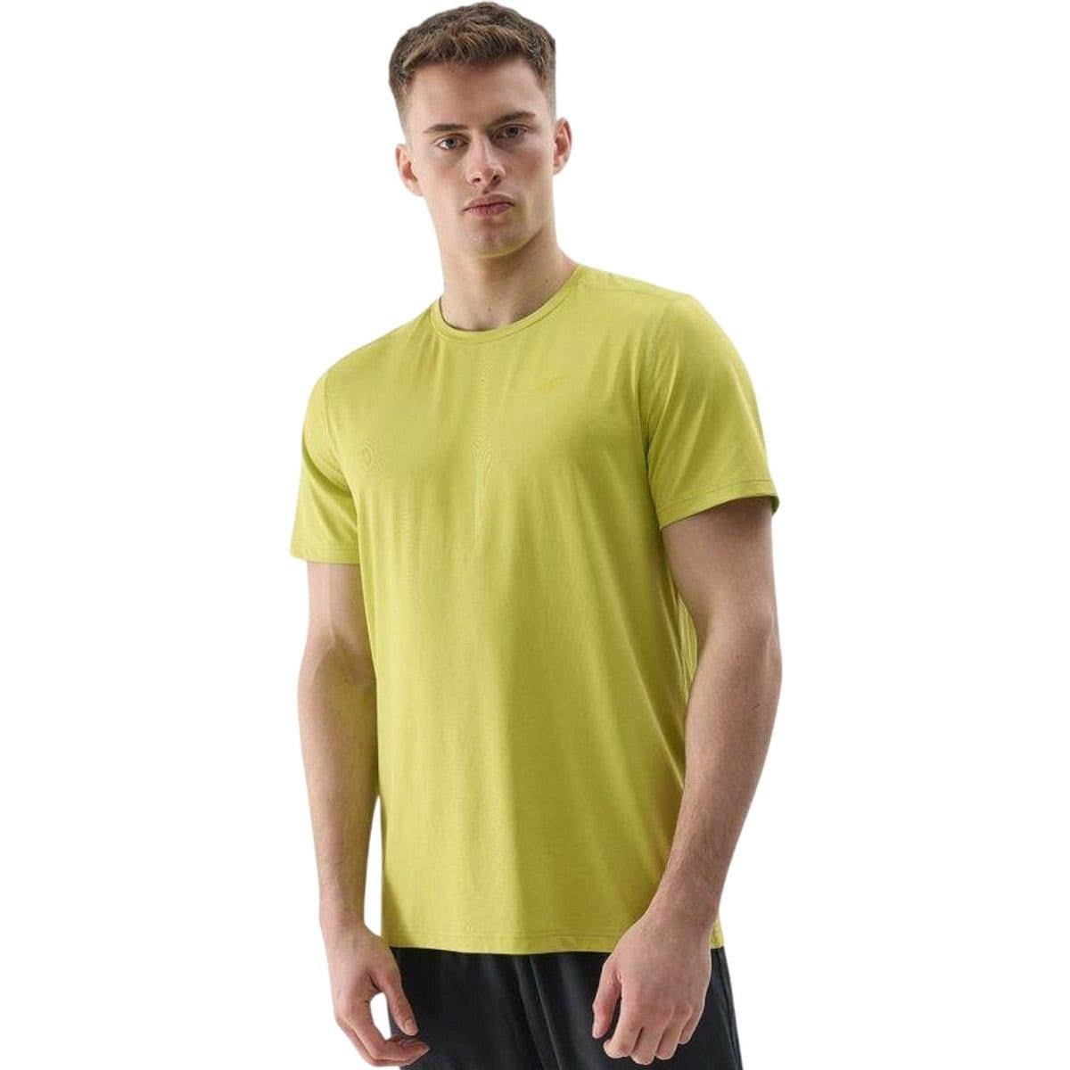 4F Men's WSS24TFTSM598 Regular Training T-Shirt in Green