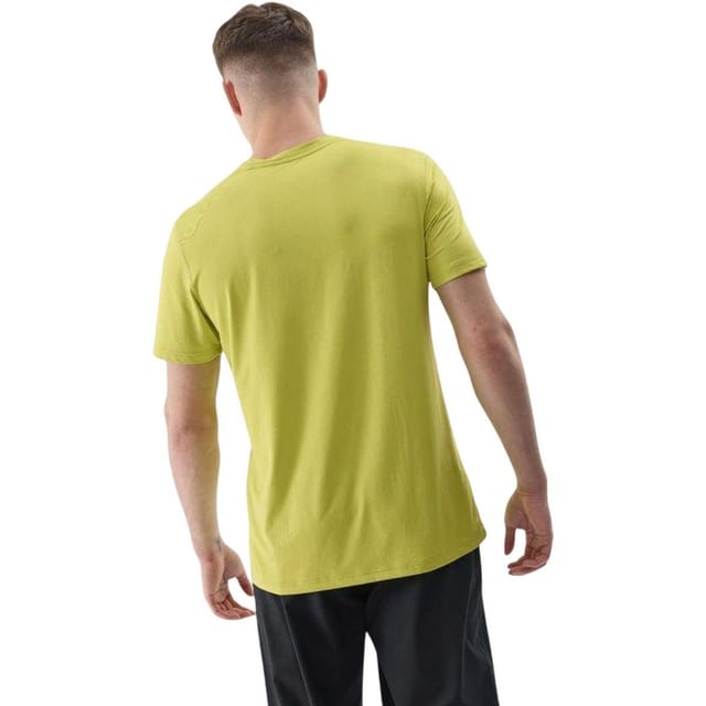4F 4F Men's WSS24TFTSM598 Regular Training T-Shirt in Green - 2