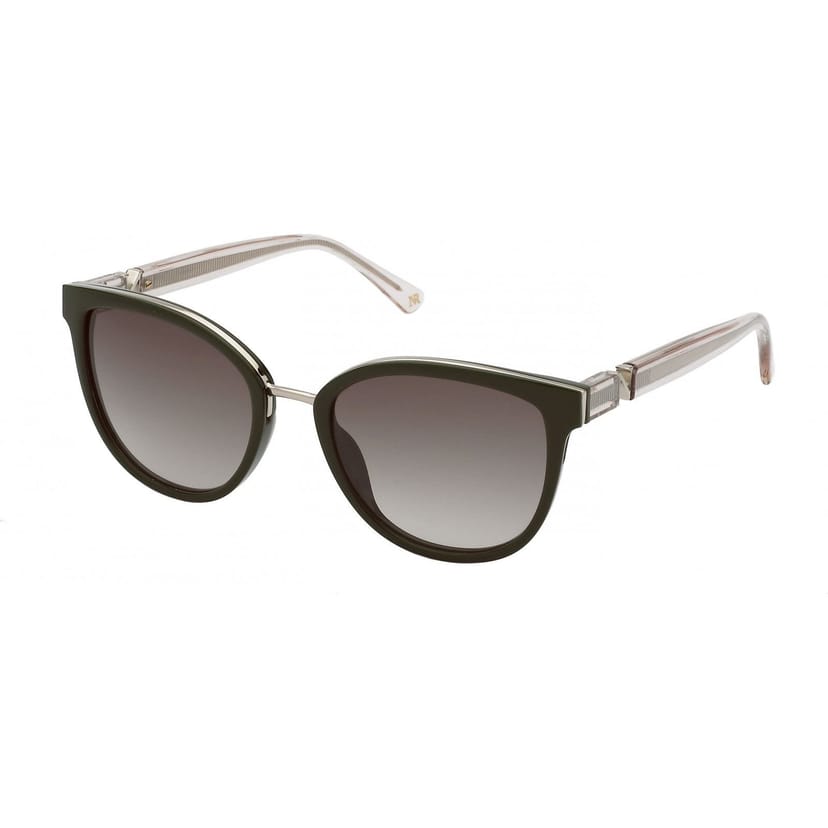Nina Ricci Nina Ricci Women's SNR3585406WT Wayfarer Sunglasses in Brown - 1