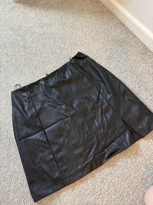New Look Leather skirt