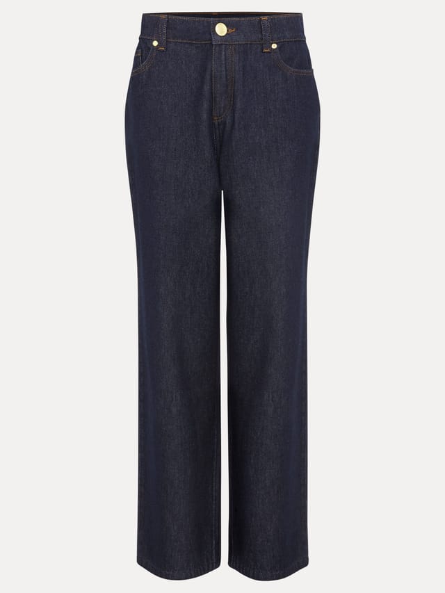 Phase Eight Phase Eight Women's Frankie Straight Leg Jean in Dark Indigo - 2