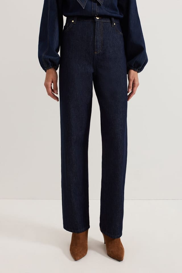 Phase Eight Phase Eight Women's Frankie Straight Leg Jean in Dark Indigo - 3