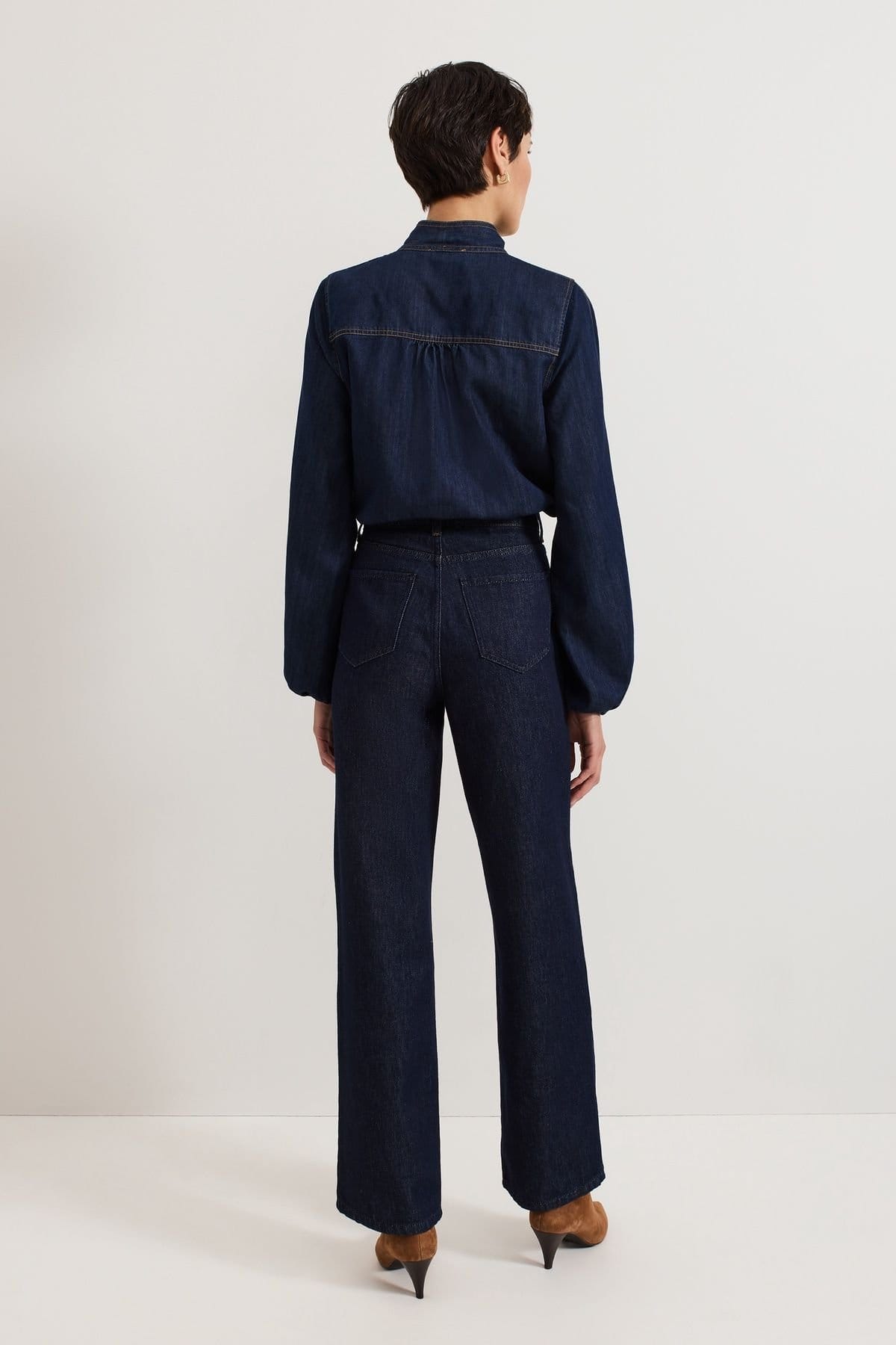 Phase Eight Phase Eight Women's Frankie Straight Leg Jean in Dark Indigo - 4