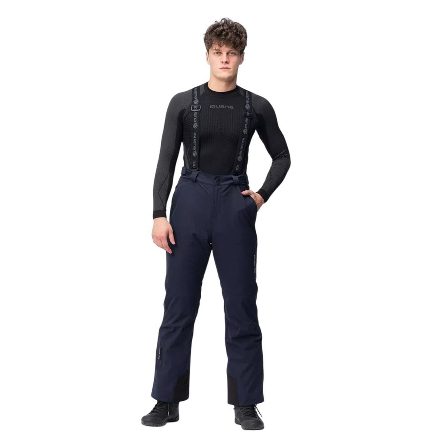 Iguana Iguana Men's Berhoff Ski Trousers in Dark Navy - 4