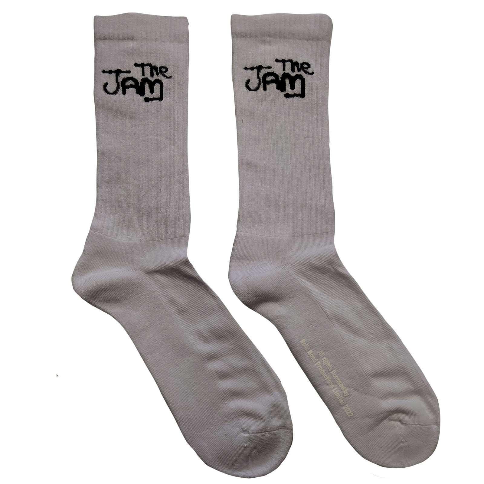 The Jam The Jam Men's Logo Socks in Grey