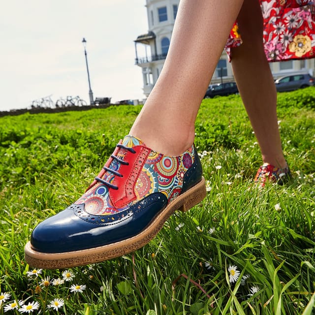 Embassy London Embassy London Women's The Artist - Navy Multi - 2