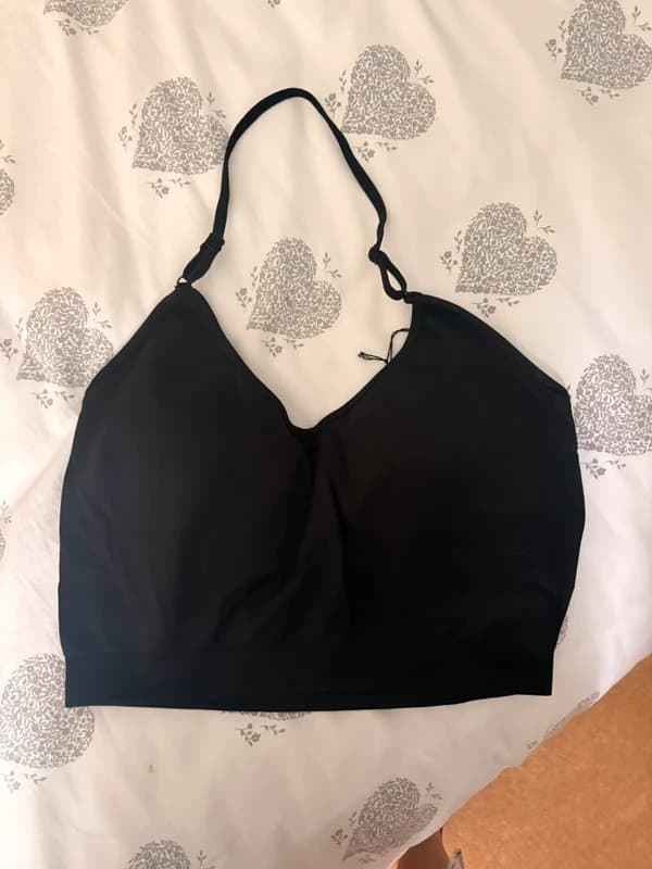 ASOS ASOS 4505 halter neck build in bra
