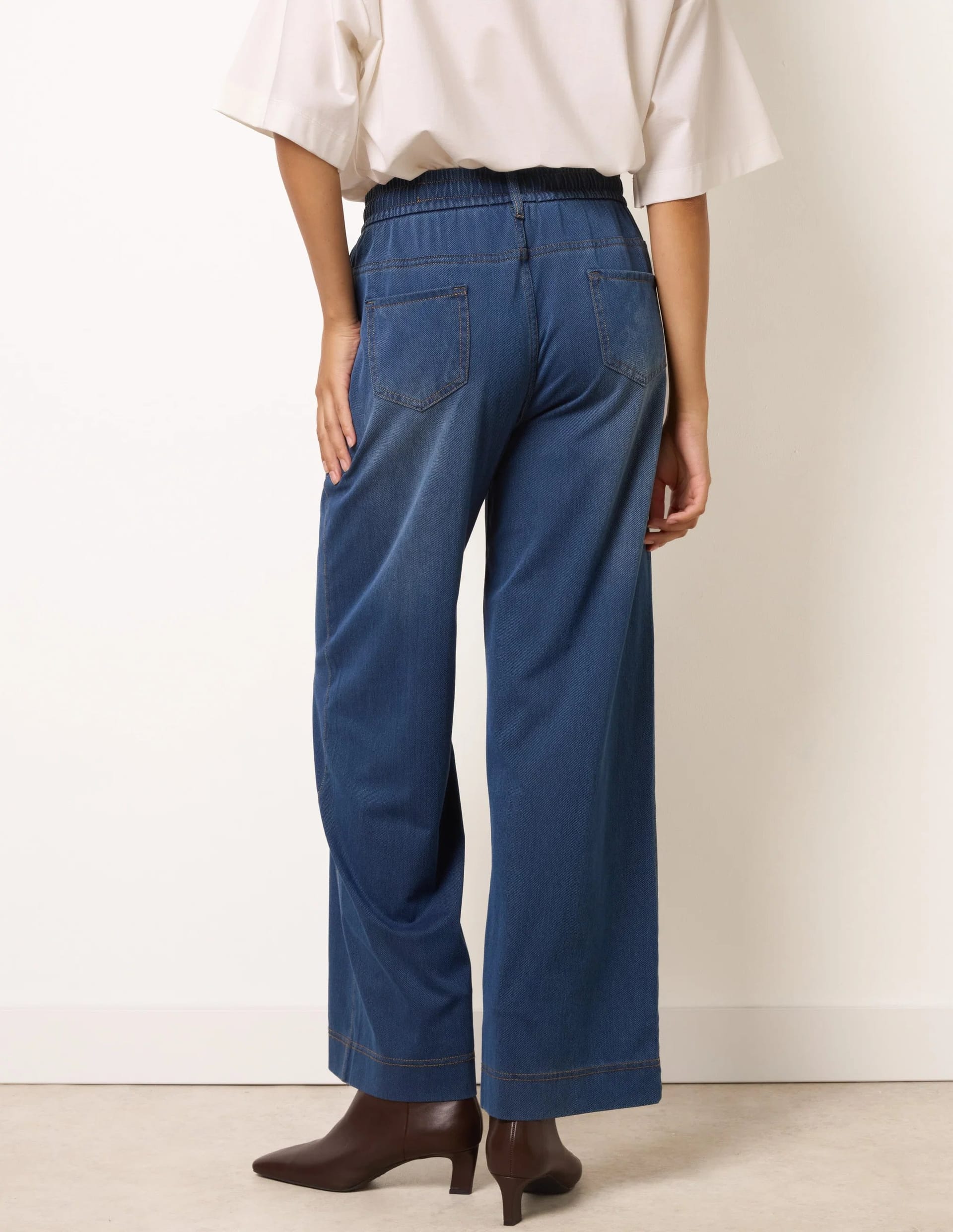 Blue Vanilla Wide Leg Pant Jeans - 4