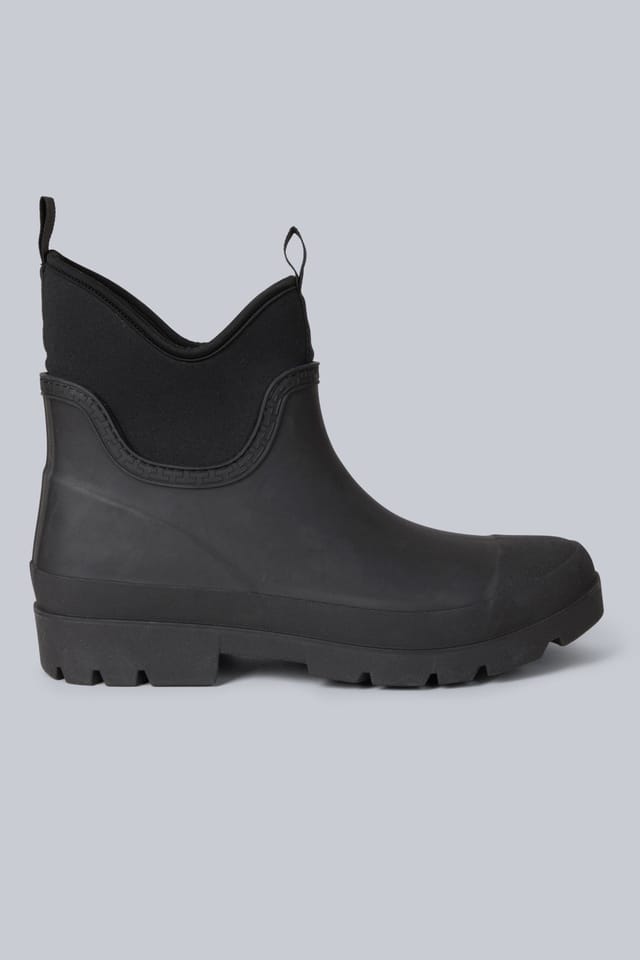Animal Animal Men's 'Bailey' Durable Comfortable Water Resistant Outdoor Wellie Boots in Black - 2