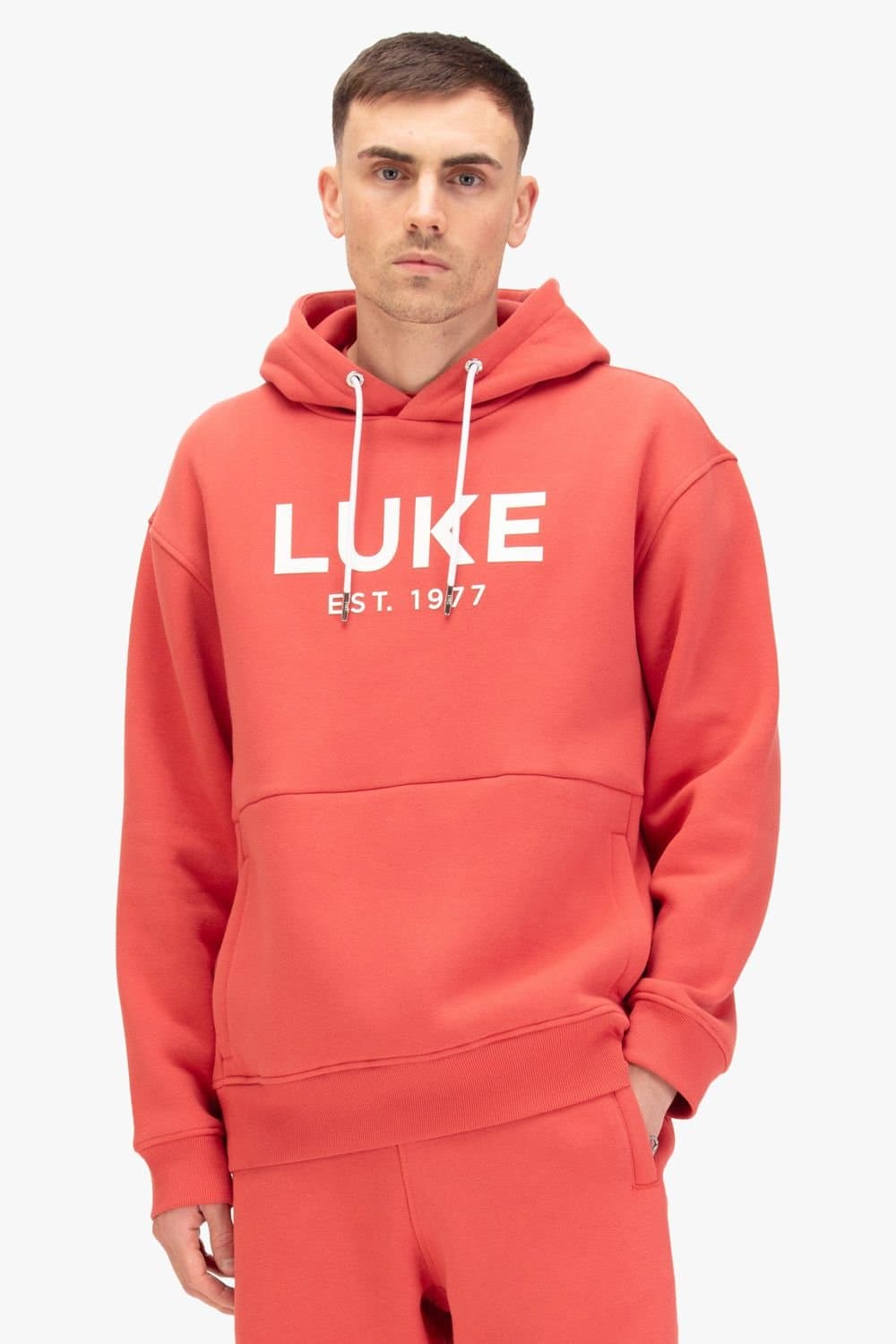 Luke 1977 Luke 1977 Men's Grand Hoodie in Red