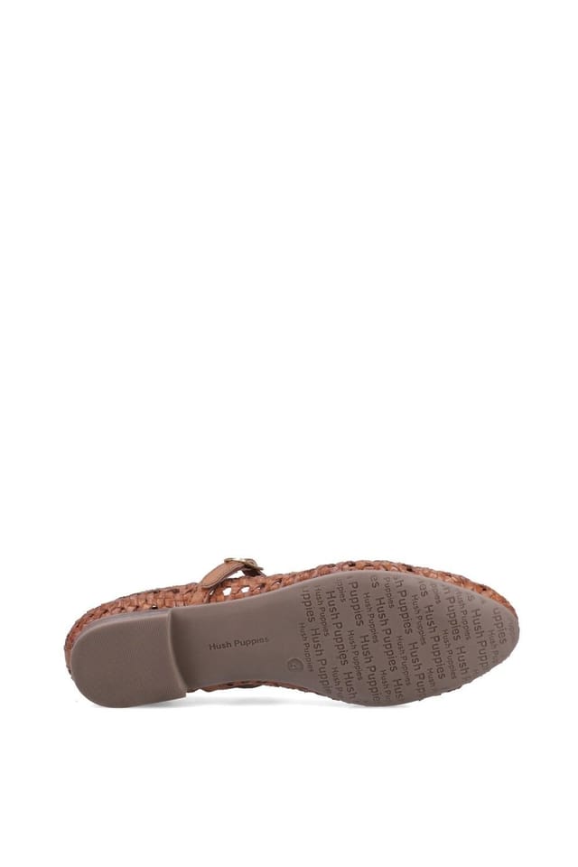 Hush Puppies Hush Puppies Women's Delaney Woven Mary Jane in Tan - 3