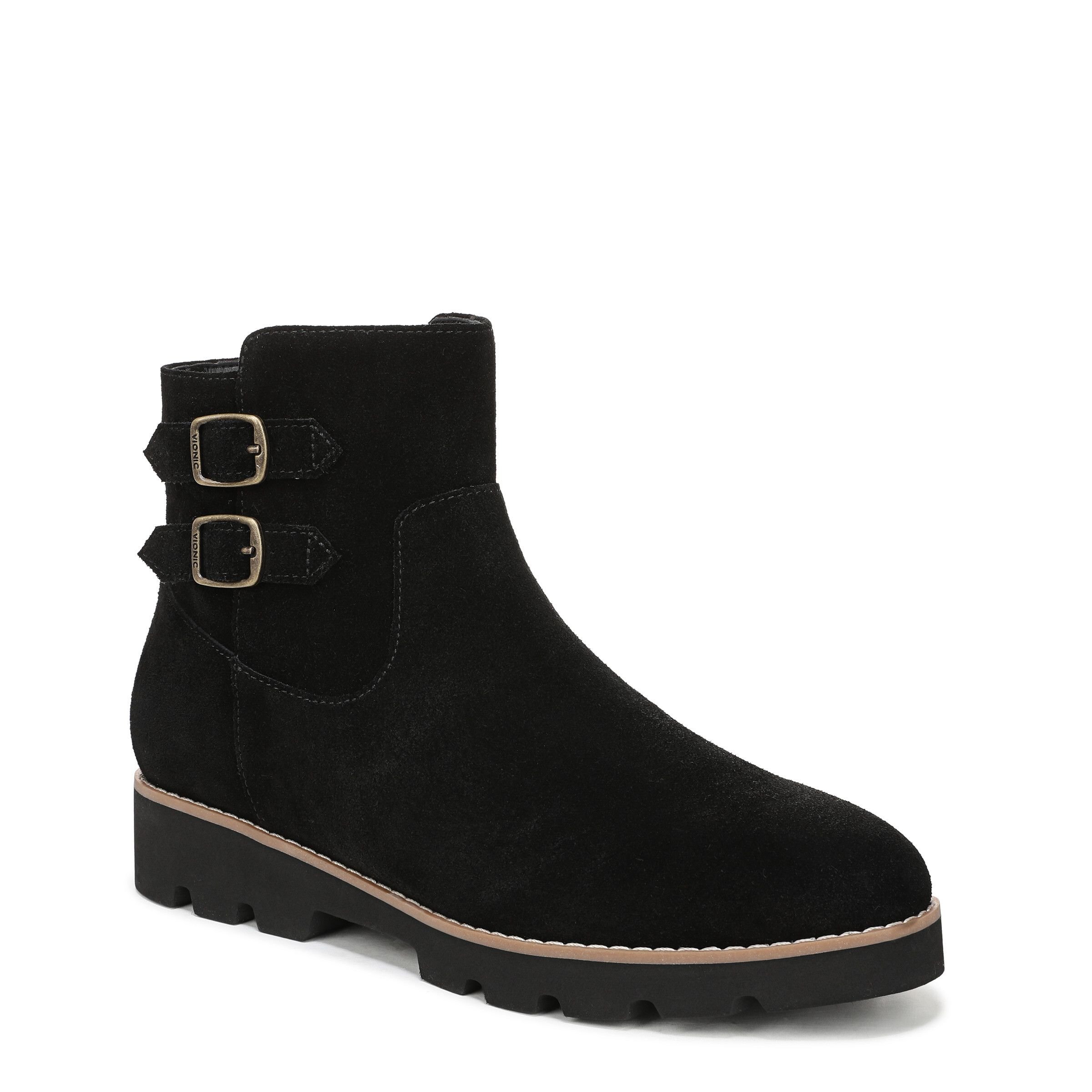 Vionic Vionic Women's Carissa Ankle Boots in Black - 2