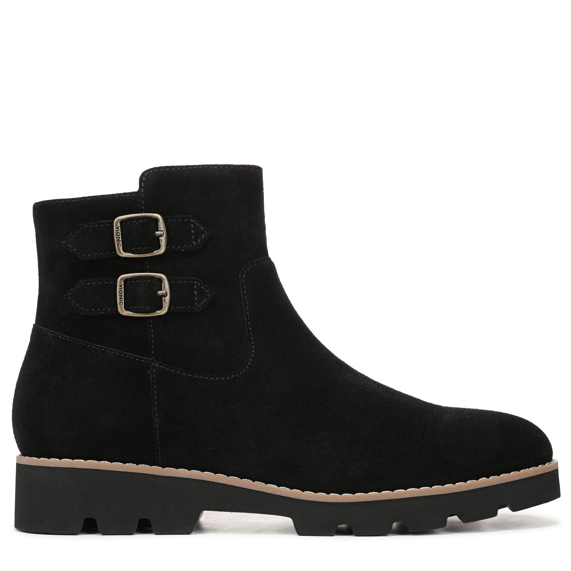 Vionic Vionic Women's Carissa Ankle Boots in Black - 4