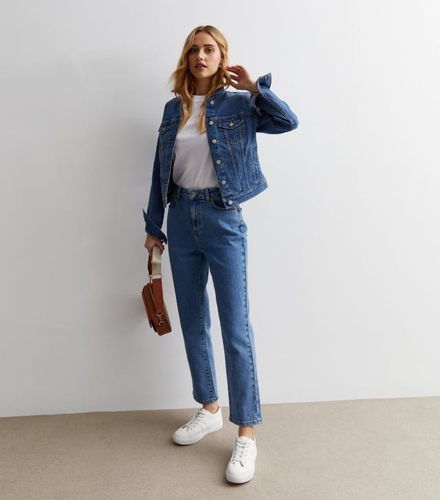 New Look Women's Blue Denim Jacket New Look - 3