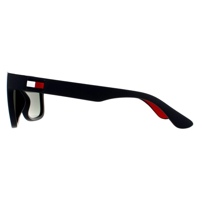 Tommy Hilfiger Tommy Hilfiger Men's Rectangle Matte Blue Blue Mirror Sunglasses - 3
