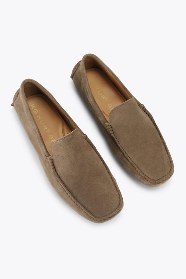KG Kurt Geiger KG Kurt Geiger Men's 'Floyd' Suede Shoes in Brown - 2