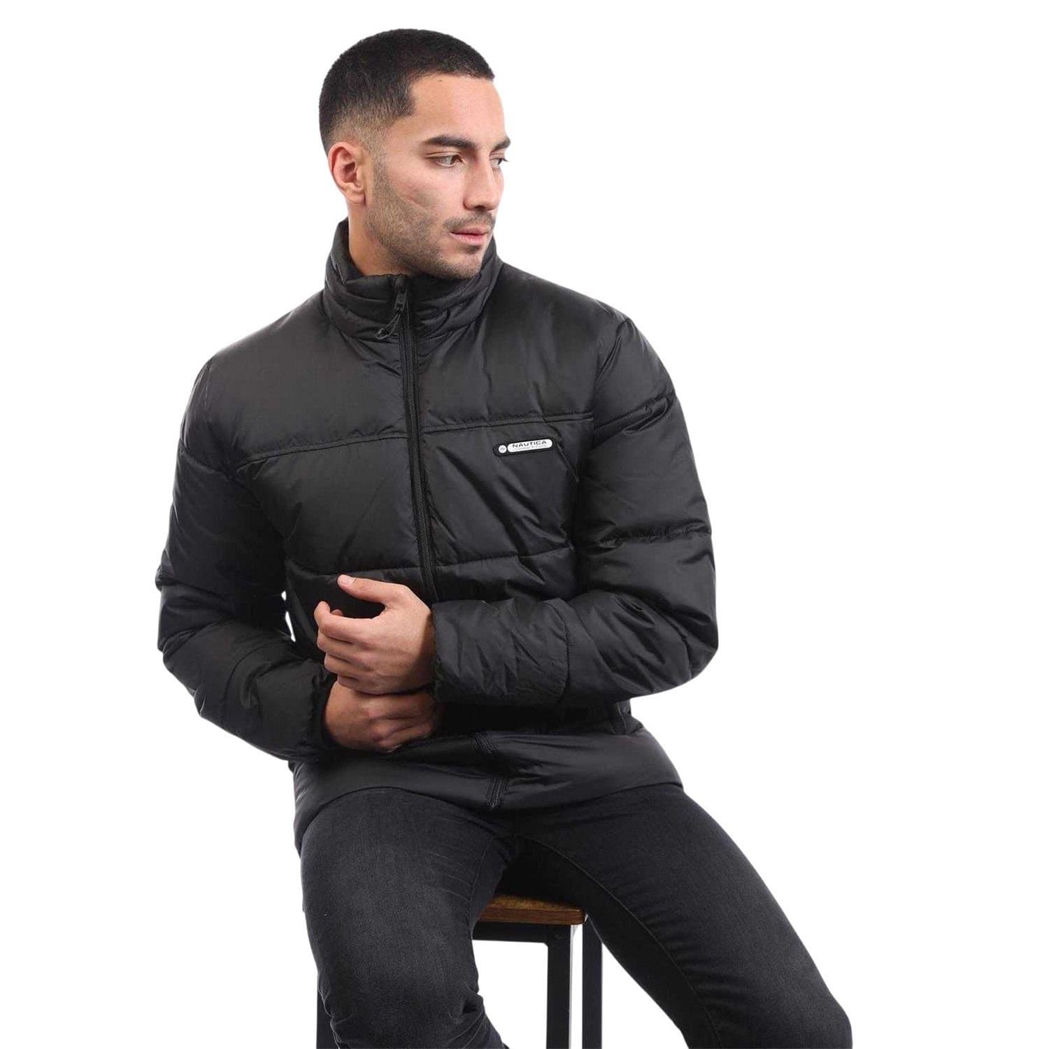 Nautica Nautica Men's Regular Puffer Jacket in Black
