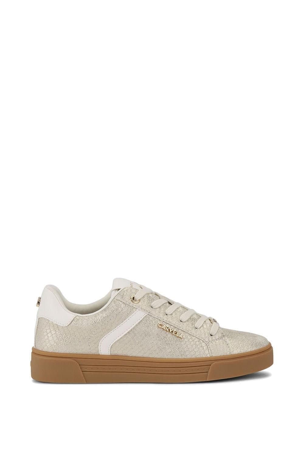Carvela Carvela Women's 'Daze Gum' Trainers in Gold