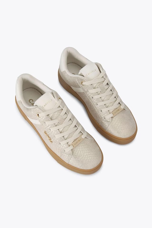 Carvela Carvela Women's 'Daze Gum' Trainers in Gold - 2