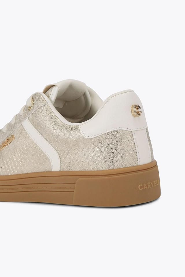Carvela Carvela Women's 'Daze Gum' Trainers in Gold - 3