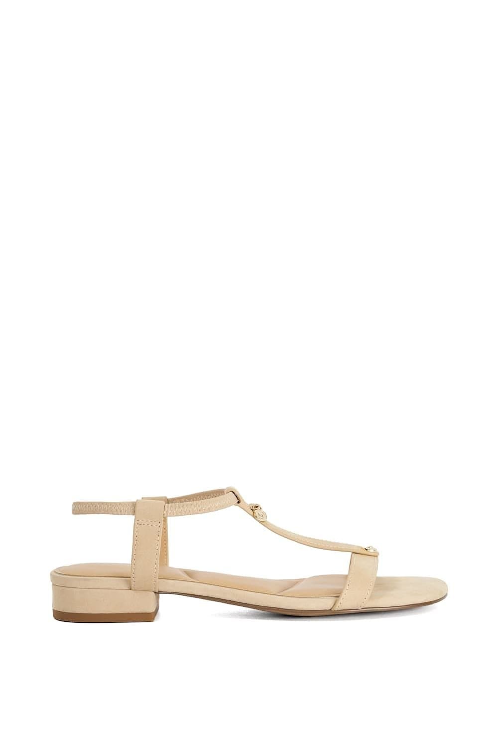 Dune London Dune London Women's 'Lyra' Leather Sandals in Natural