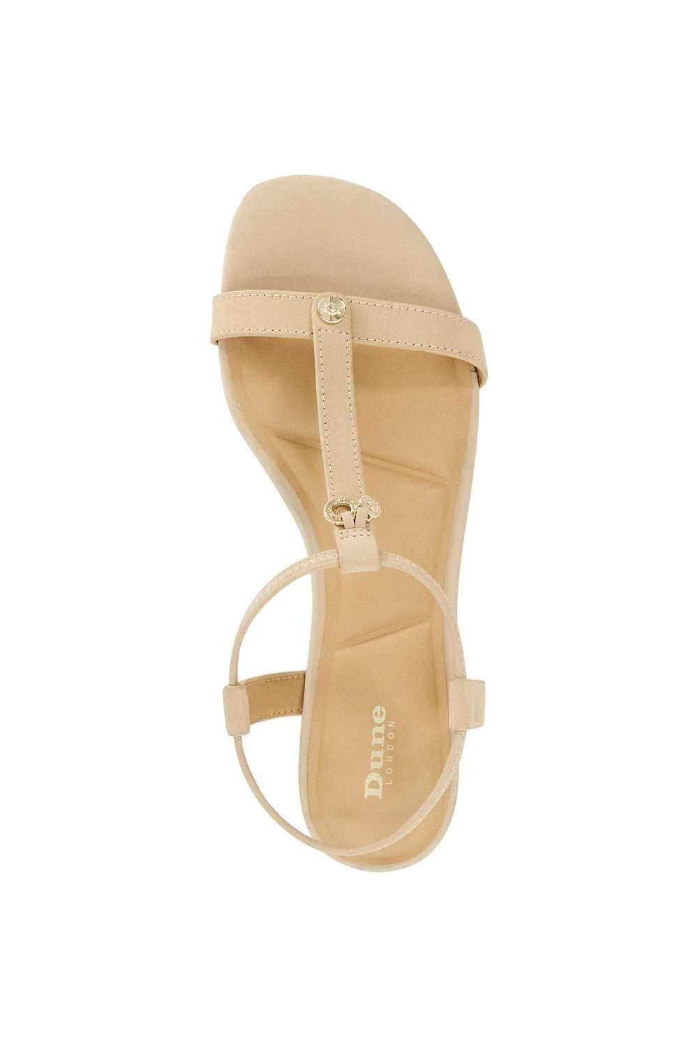 Dune London Dune London Women's 'Lyra' Leather Sandals in Natural - 4