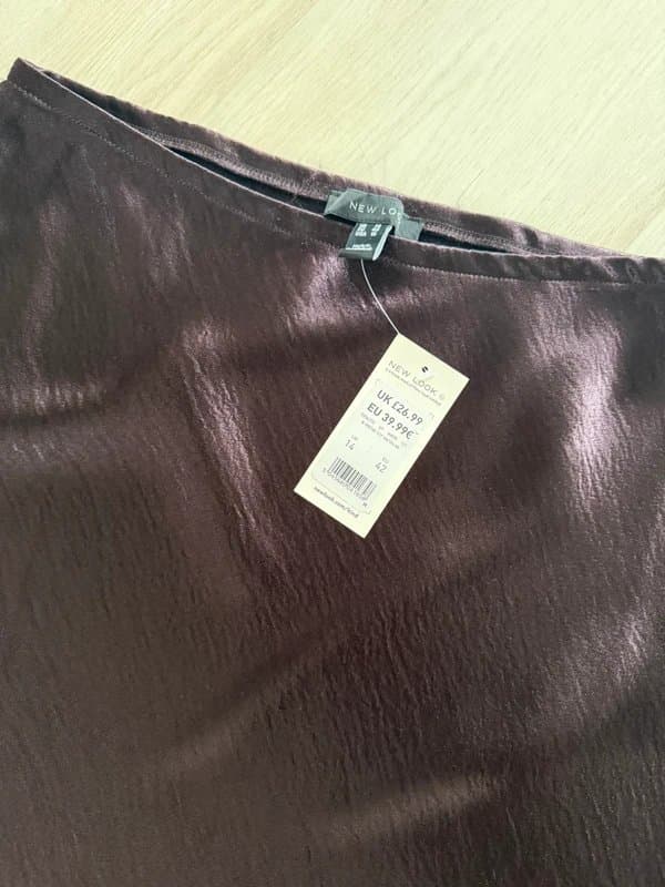 New Look Silk maxi skirt