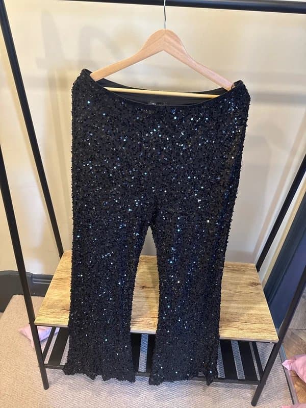 New Look New Look Sequin Trousers