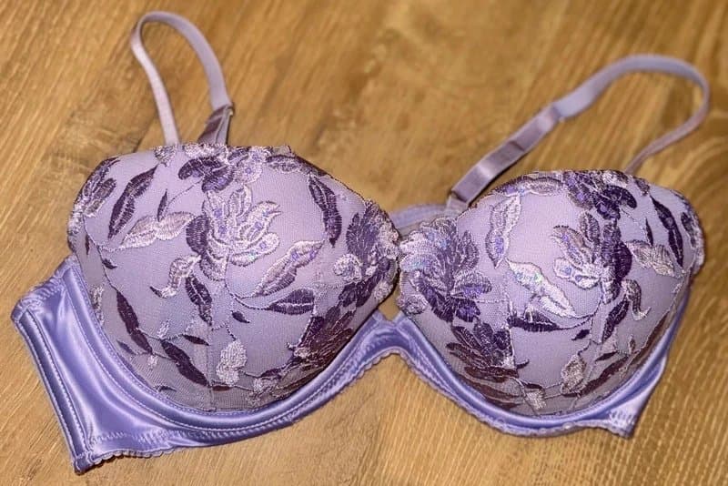 New Look New Look Purple Push-Up Lace Bra – Size 32C