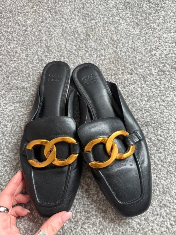 ASOS ASOS black leather mules - 1