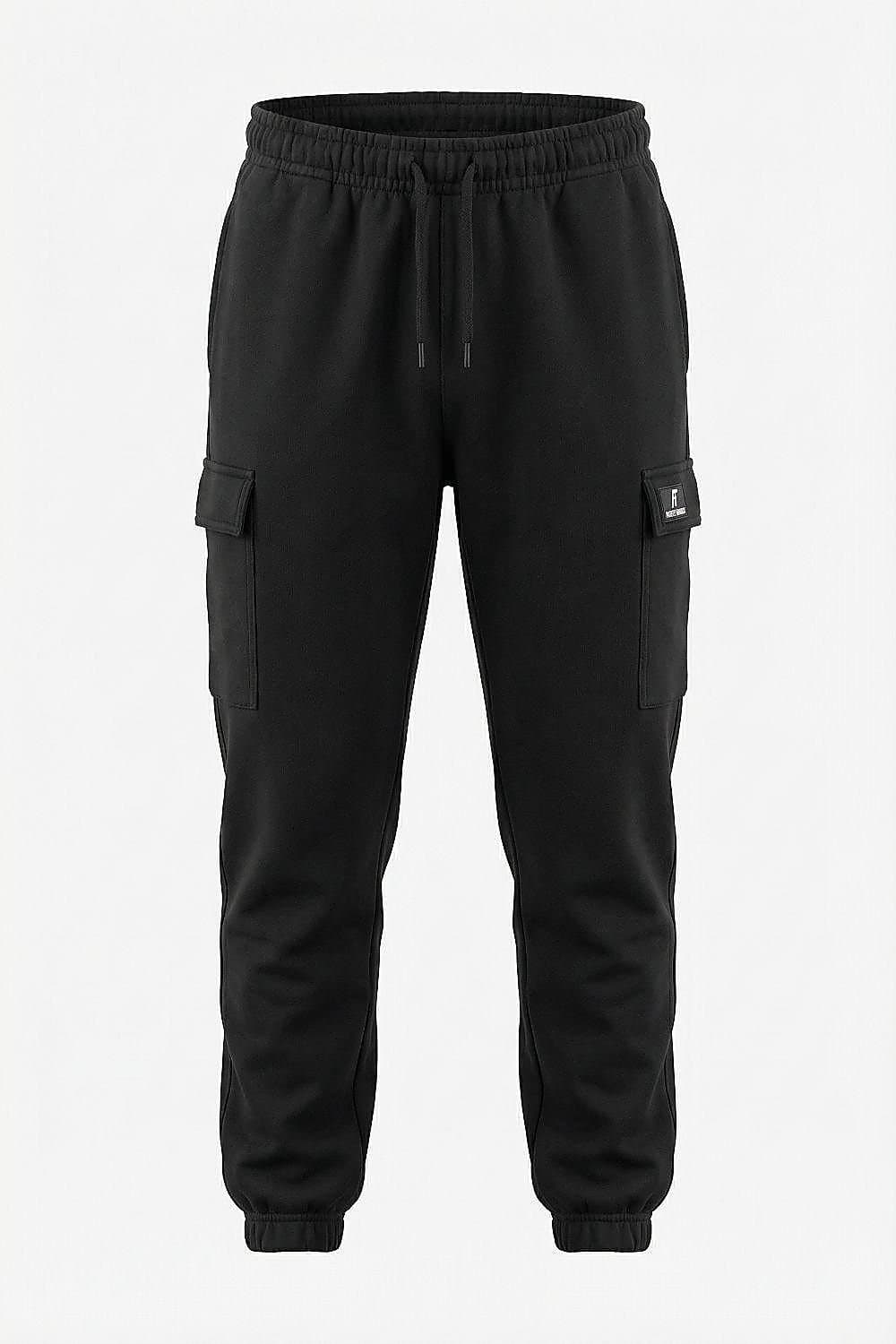 Foster Taylor Foster Taylor Men's Men's Cargo Joggers JL in Black
