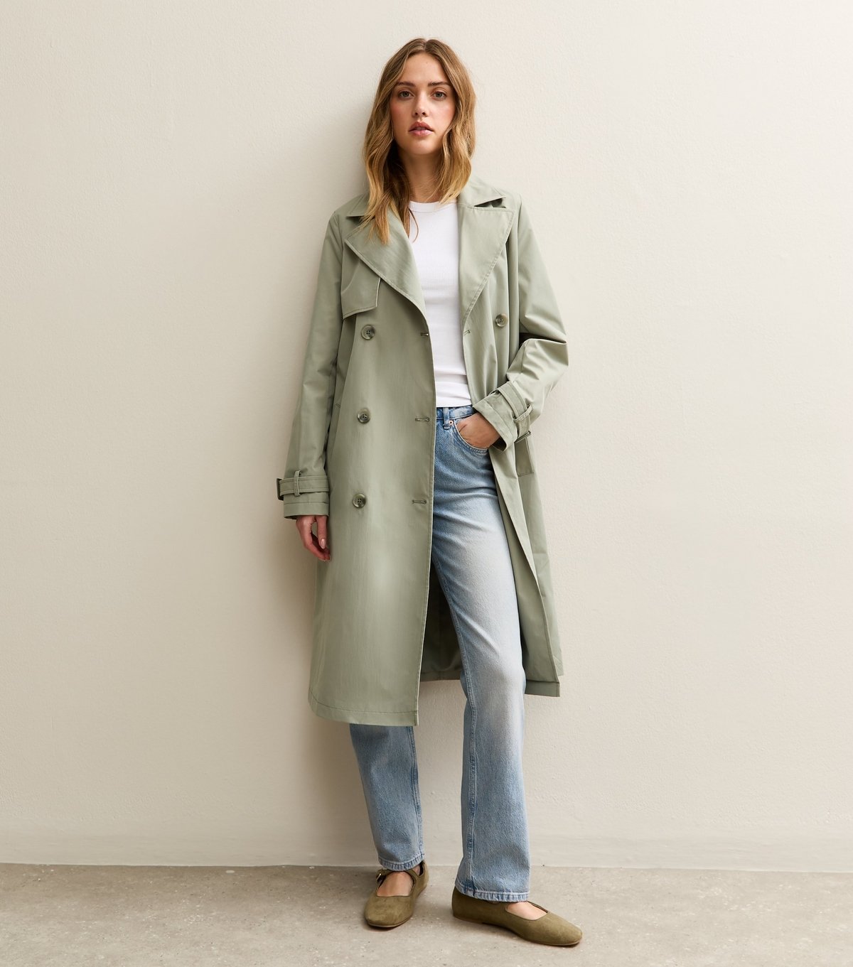 New Look Women's Light Blue Straight Leg Jeans New Look - 2