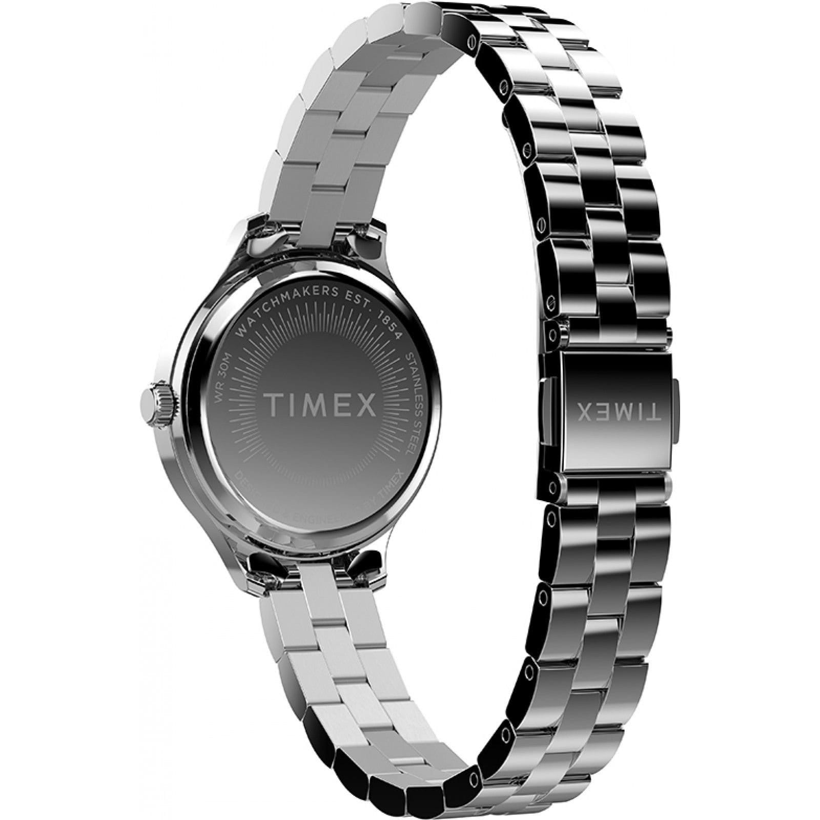 Timex Timex Women's TW2W98400 Classic 32mm Quartz Watch in Silver - 4