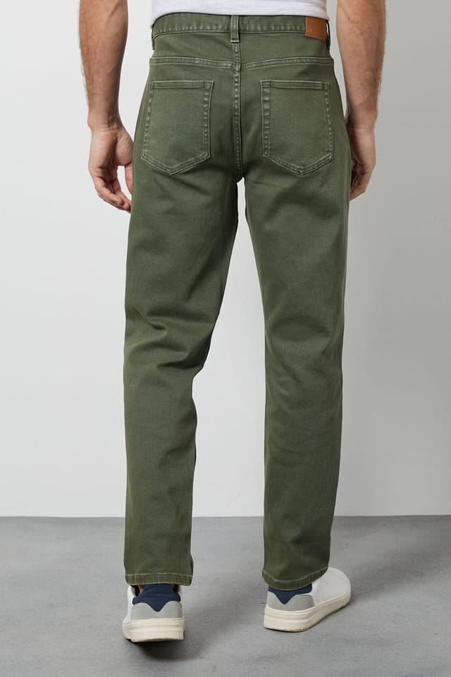 Maine Maine Men's Khaki Straight Fit Jeans - 3