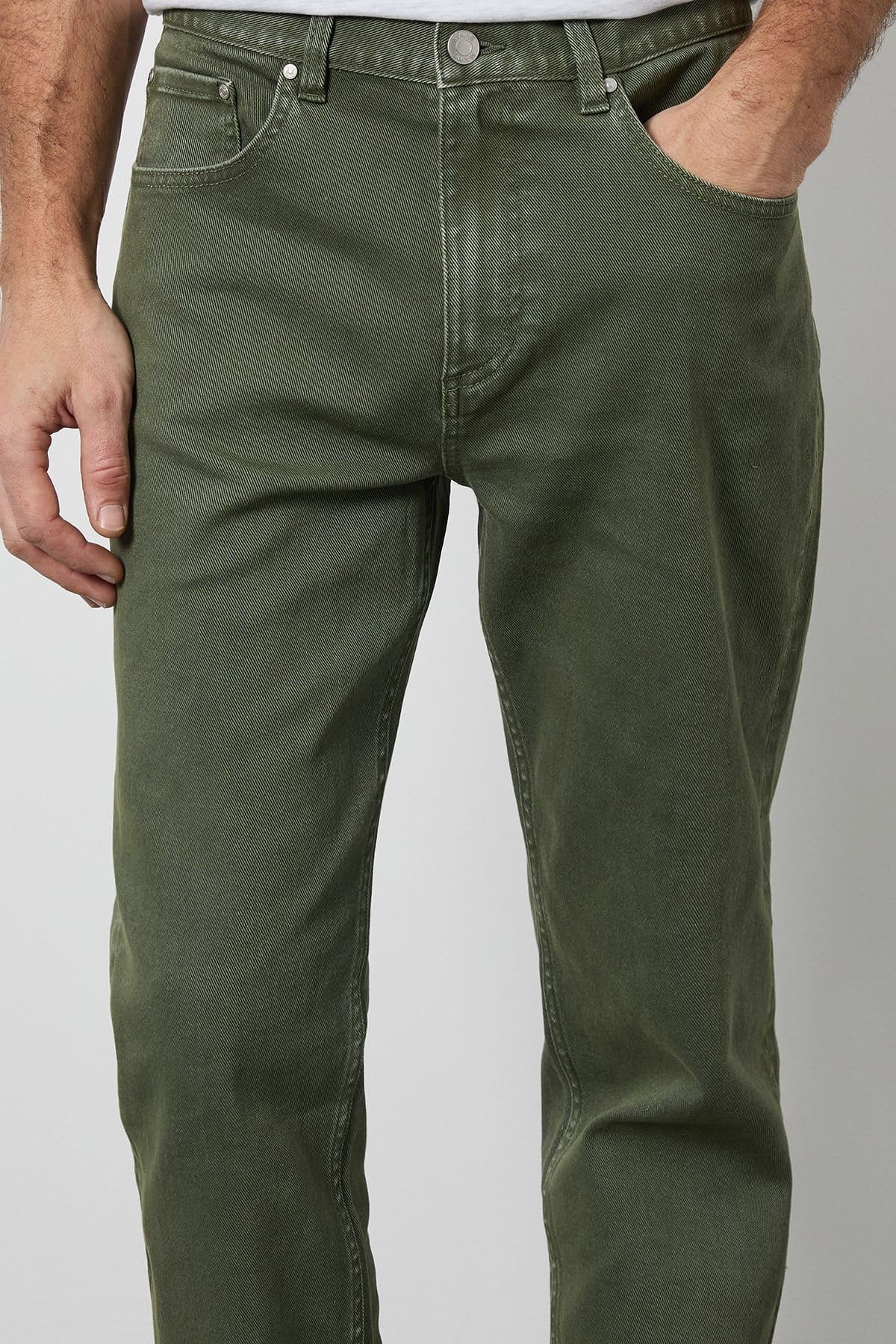 Maine Maine Men's Khaki Straight Fit Jeans - 4